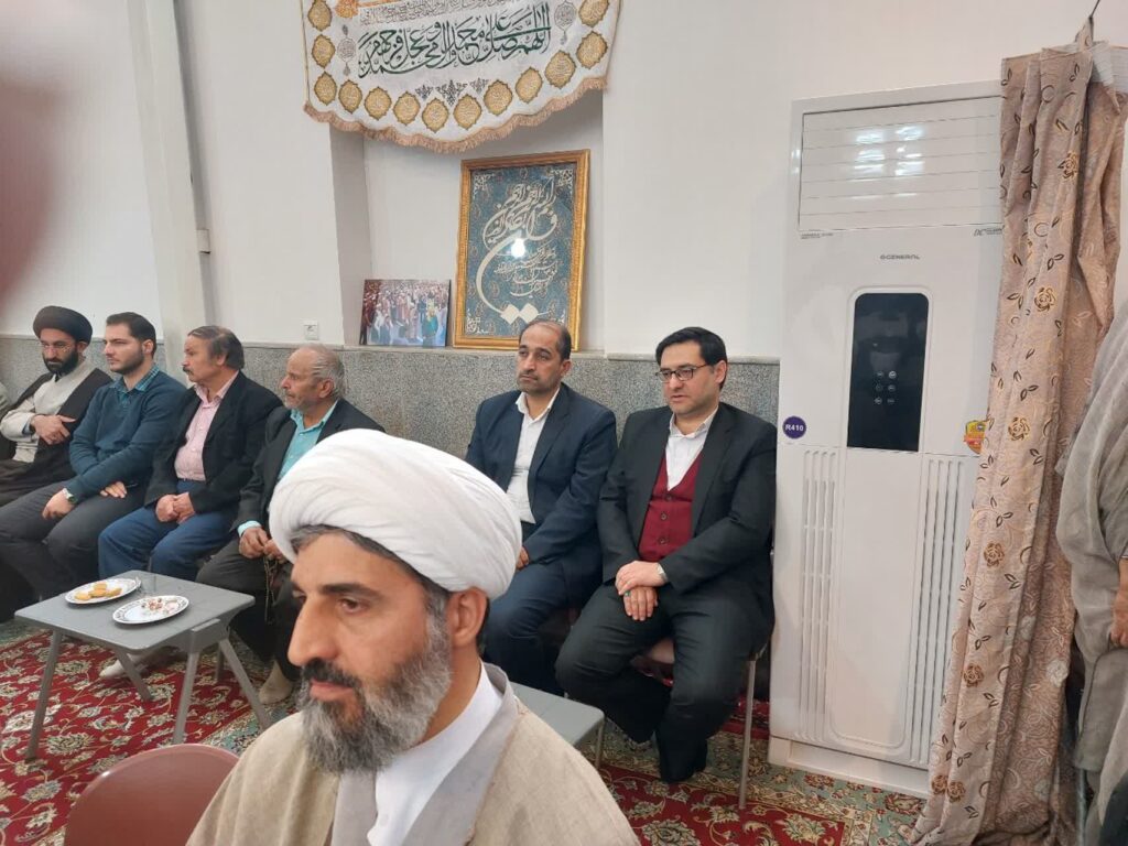 جشن مبعث دفتر آیت الله مدرسی متولی مدینة العلم کاظمیه یزد