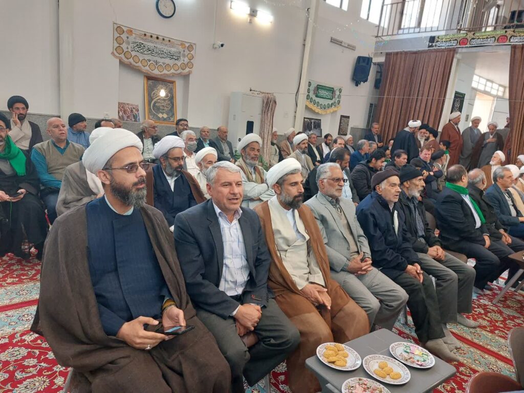 جشن مبعث دفتر آیت الله مدرسی متولی مدینة العلم کاظمیه یزد