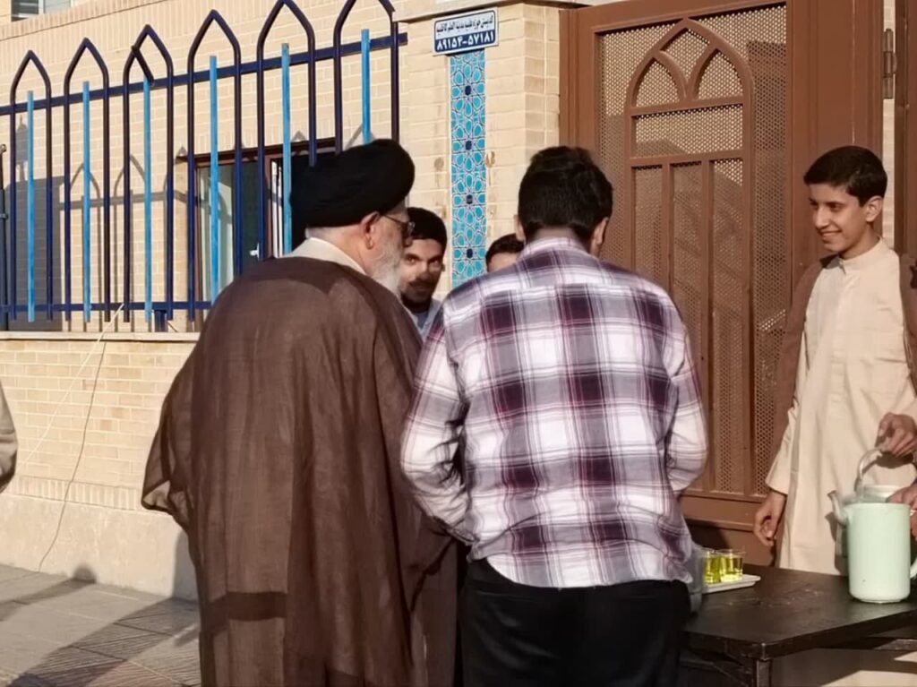 موکب پذیرایی مدینة العلم کاظمیه در اعیاد شعبانیه