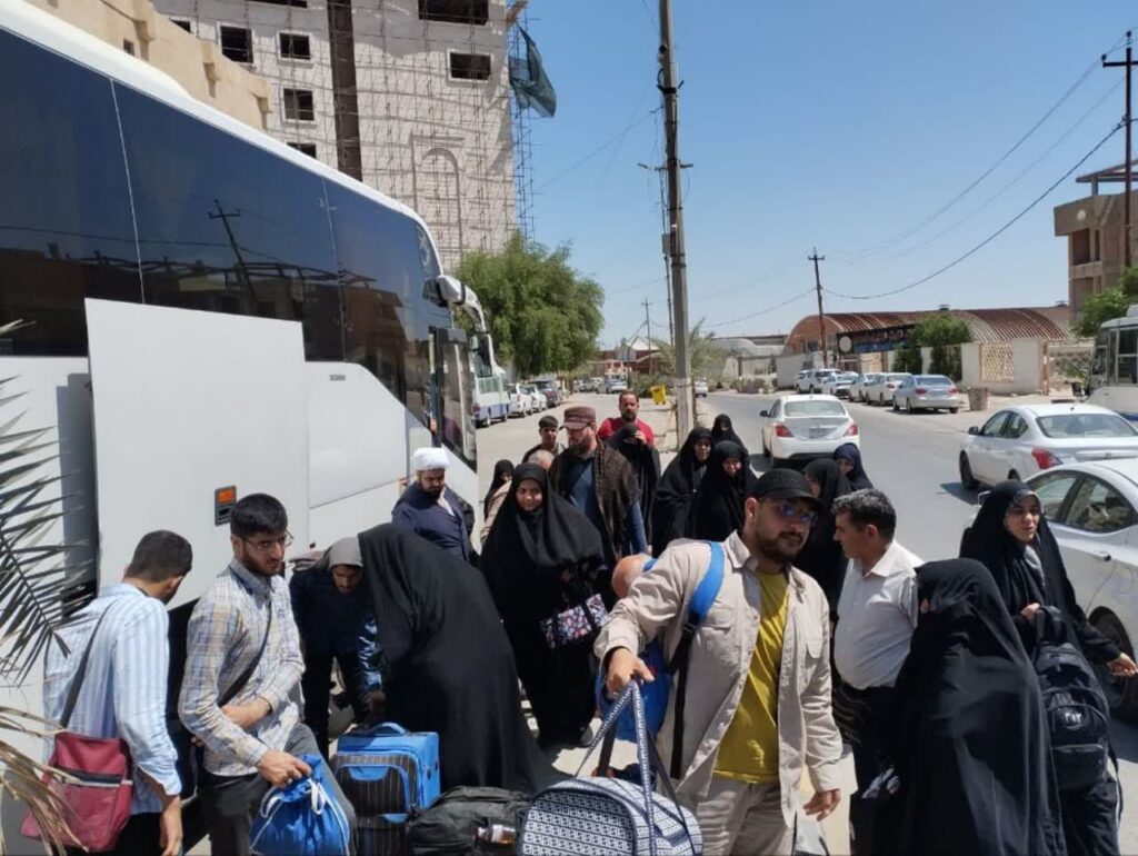 حضور طلاب مدینة العلم کاظمیه یزد در نجف اشرف، مسجد کوفه و مسجد سهله