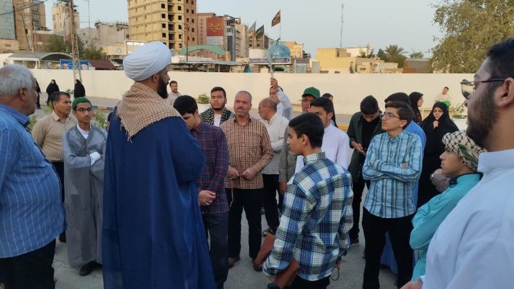 حضور طلاب مدینة العلم کاظمیه یزد در نجف اشرف، مسجد کوفه و مسجد سهله