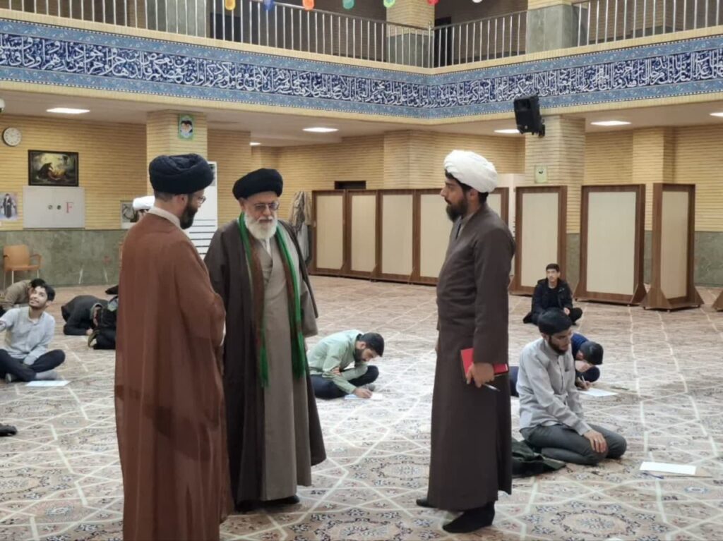 حضور آیت‌الله مدرسی در مدینة‌العلم کاظمیه