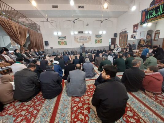 مراسم جشن میلاد مولای متقیان، امیرمؤمنان، امام علی علیه‌السلام با حضور مسئولین و مردم شریف و ولایتمدار یزد